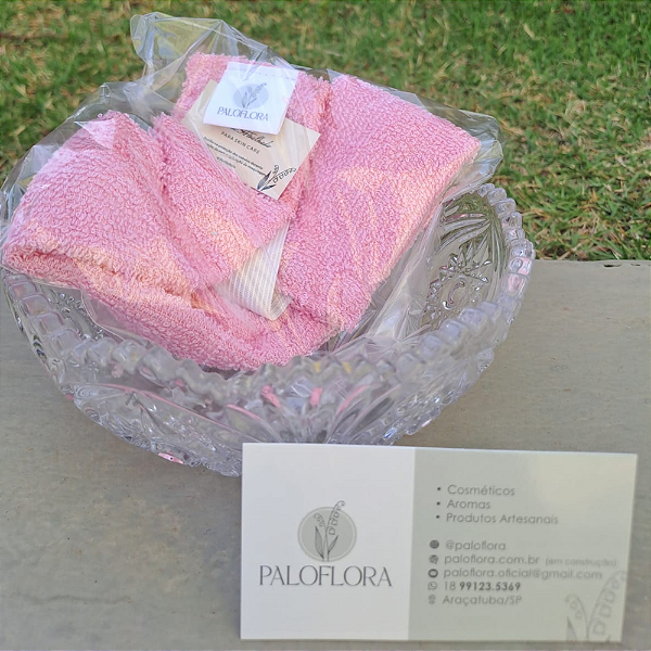 TOALHA ROSA PALOFLORA