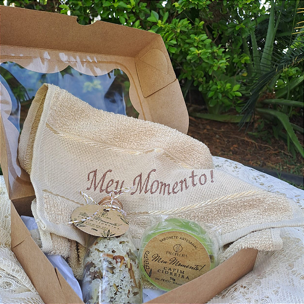 Kit Presente Meu Momento Capim Cidreira