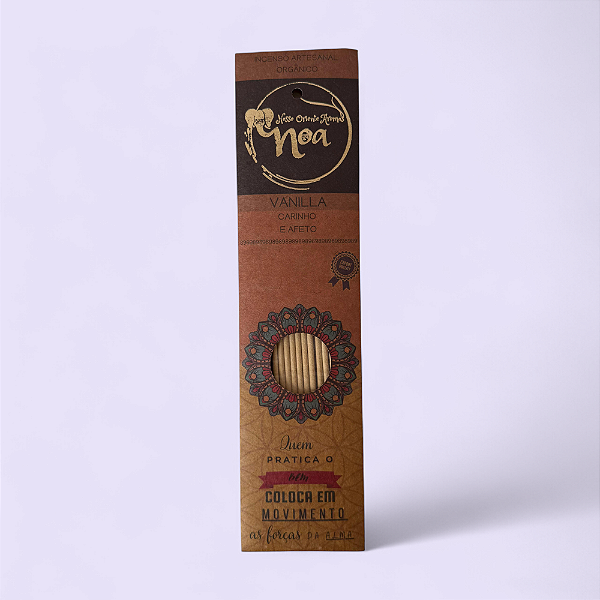 Incenso Orgânico Vanilla - NOA
