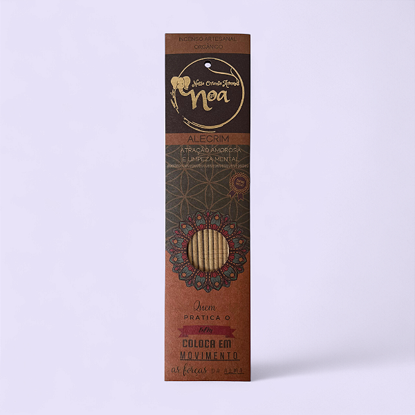 Incenso Orgânico Alecrim - NOA