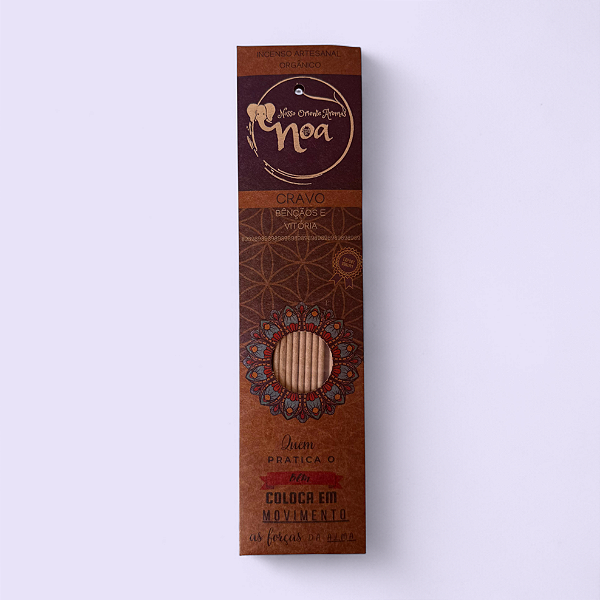 Incenso Orgânico Cravo - NOA