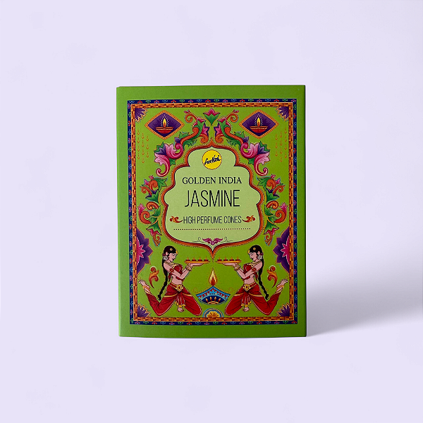 Incenso Cone Golden India – Jasmim
