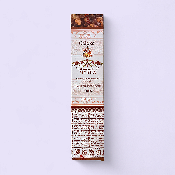 Incenso Goloka – Myrra | Energia da Mística do Oriente