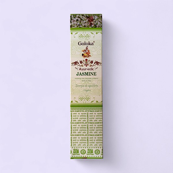 Incenso Goloka – Jasmine | Energia do Equilíbrio