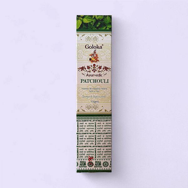 Incenso Goloka – Patchouli | Energia de Limpeza Astral