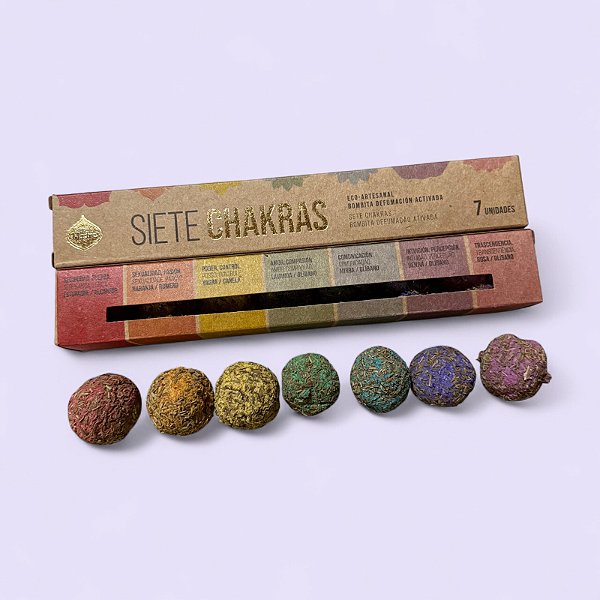 Bombita 7 Chakras – Sagrada Madre - Importado
