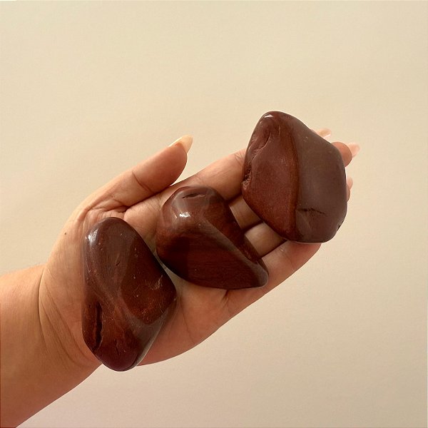 Jaspe Vermelho Rolado– Vitalidade e Coragem