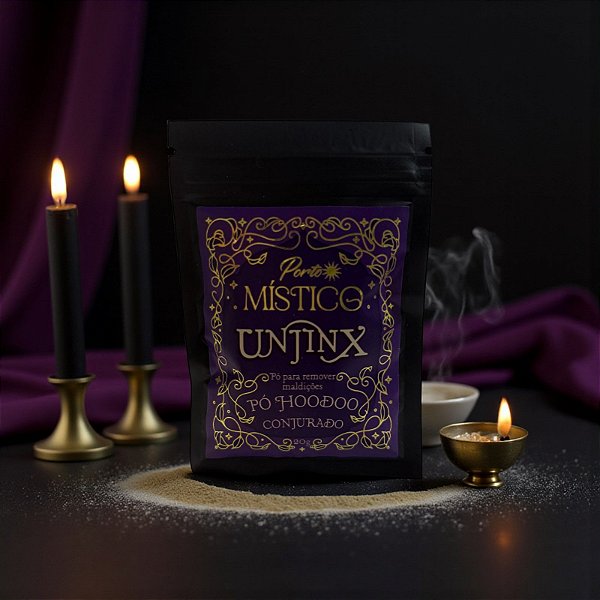 Unjinx - Pó Hoodoo de Remoção de Maldições