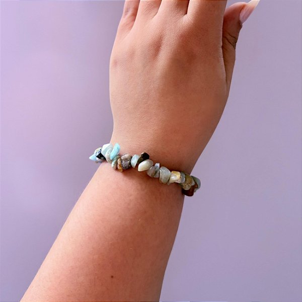 Pulseira de Amazonita –  Calma, alivia estresse e ansiedade