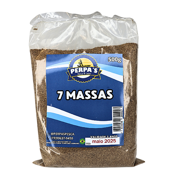 Massa Perpas Pesca 7 Massas 500G
