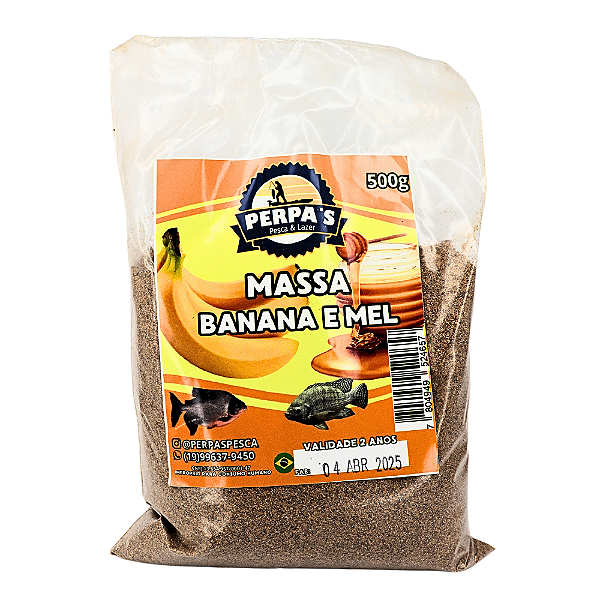Massa Perpas Pesca Banana e Mel 500G