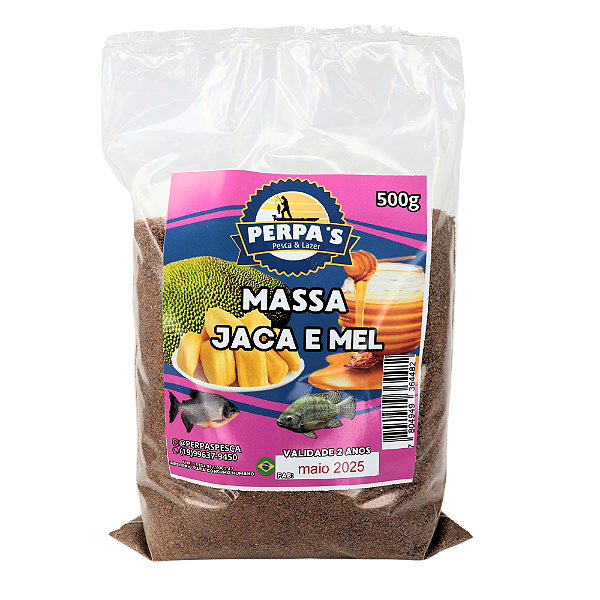 Massa Perpas Pesca Jaca e Mel  500G