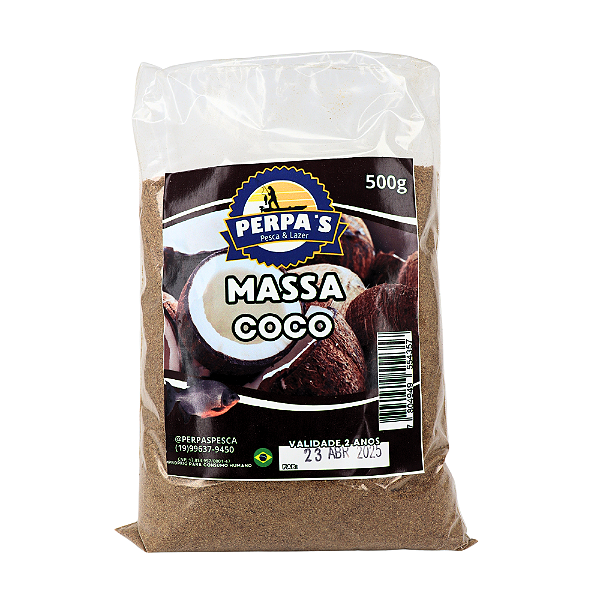 Massa Perpas Pesca Coco 500G