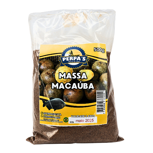 Massa Perpas Pesca Macaúba 500G