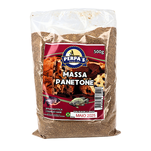 Massa Perpas Pesca Panetone 500G