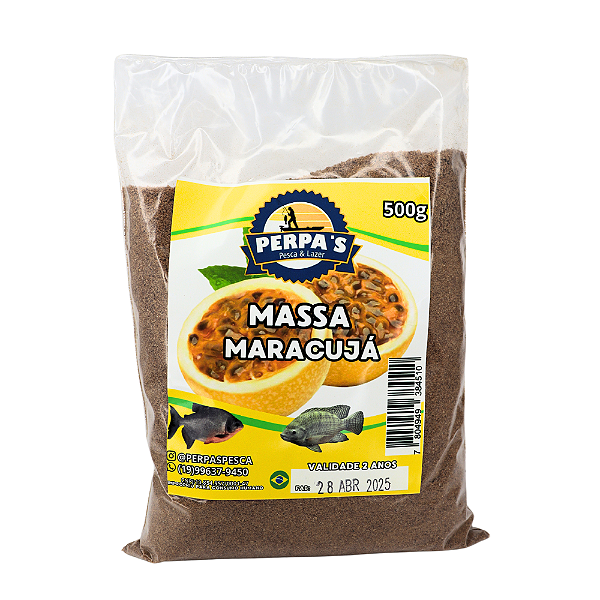 Massa Perpas Pesca Maracujá 500G
