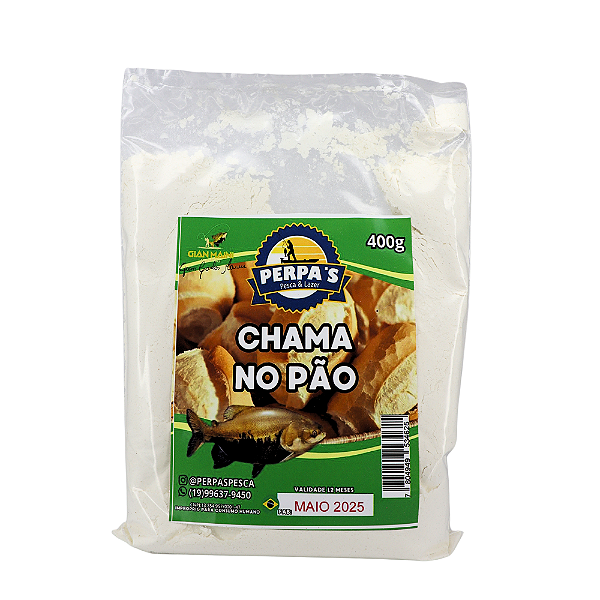 Massa Perpas Pesca Chama no Pão 400G