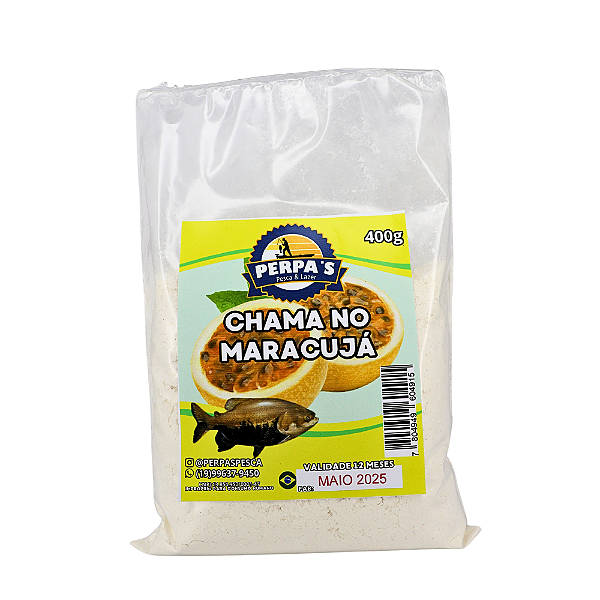 Massa Perpas Pesca Chama no Maracujá 400G