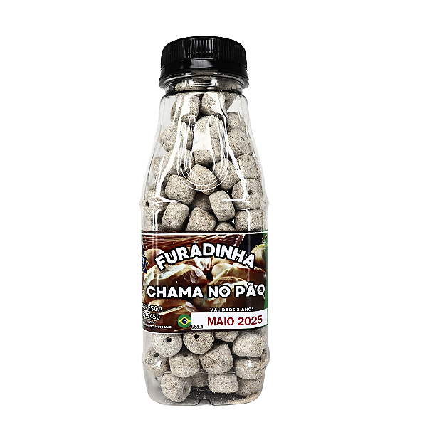 Furadinha Turbinada Perpas Pesca Chama no Pão 120G