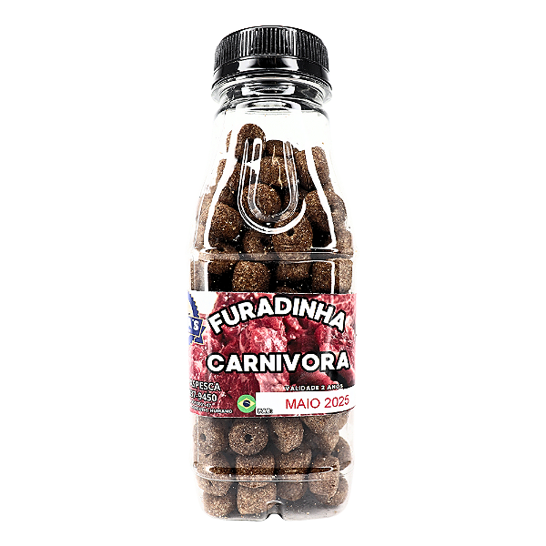Furadinha Turbinada Perpas Pesca Carnívora 120G