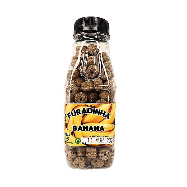Furadinha Turbinada Perpas Pesca Banana 120G
