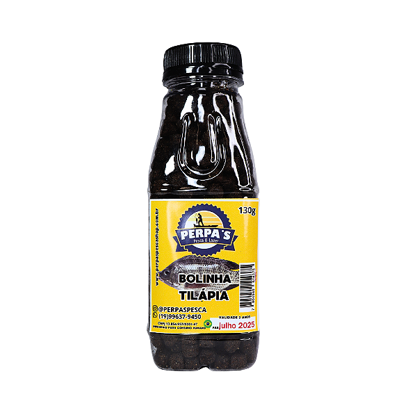 Bolinha Perpas Pesca para Tilapia 130G