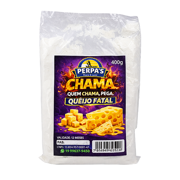Massa Perpas Pesca Queijo Fatal 400G