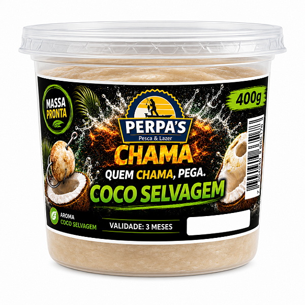 Massa Pronta Coco Selvagem UN 400g