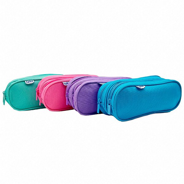 ESTOJO MULTIUSO OVAL 2 ZÍPERES