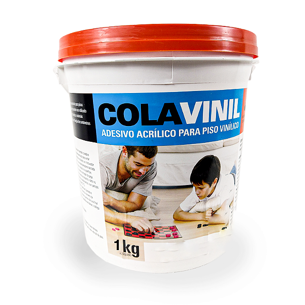 COLA VINIL - Fixa pisos vinílicos - Branca - 1 Kg