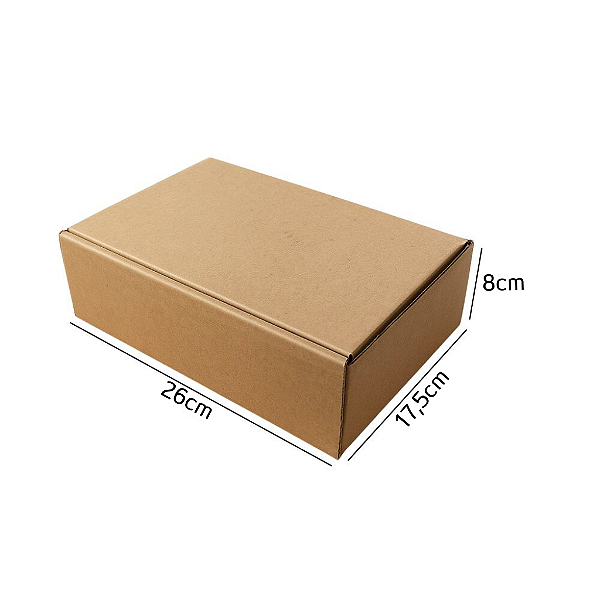 Caixa de Papelão n03 26x17,5x8