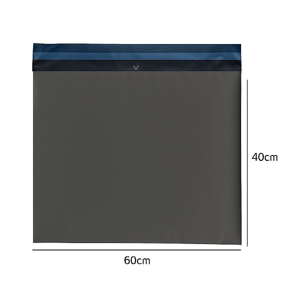 Envelope de Segurança Cinza Econômico 60x40cm