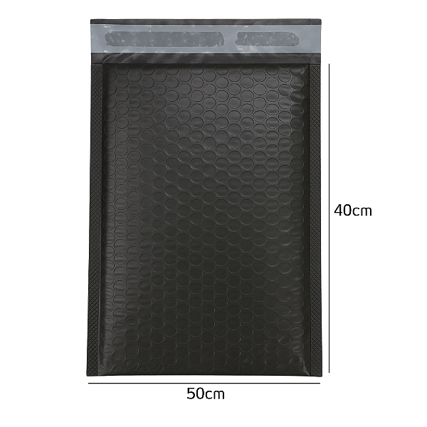 Envelope de Segurança Laminado Cinza com Bolha 50x40cm
