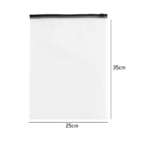 Saco Plástico de EVA 25x35 Zip Lock
