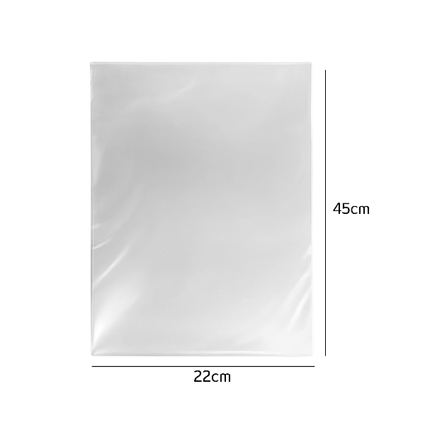 Saco Plástico PP 22X45 0,006 Micras