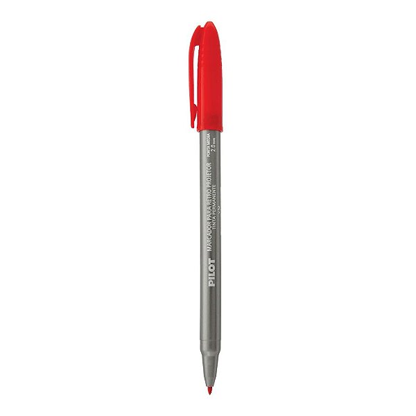 Marcador Permanente 2.0mm Vermelho Pilot