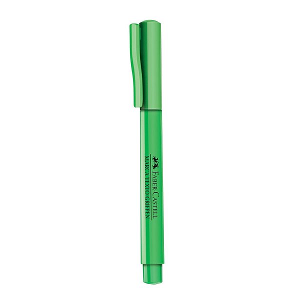 Caneta Marca Texto Verde Faber Castell