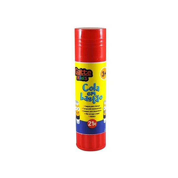 Cola Bastão 21g Gatte Kids