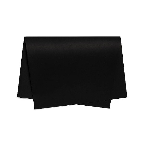 Papel De Seda Pct C/100 Un Preto
