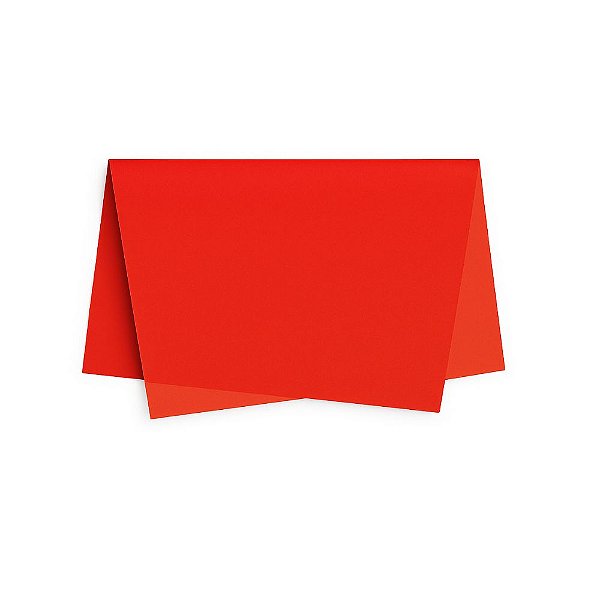 Papel De Seda Pct C/ 100Un Vermelho
