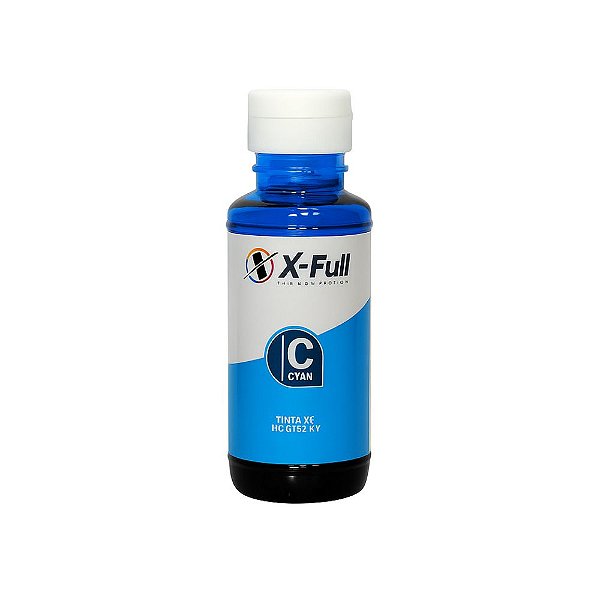 Tinta Refil HP X-Full Tinta XF HC Gt52 Cyan 70ml