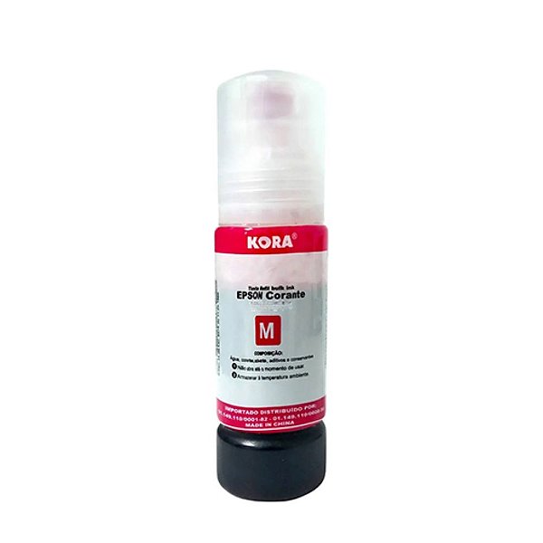 Tinta Corante Refil Magenta 70ml Epson Kora