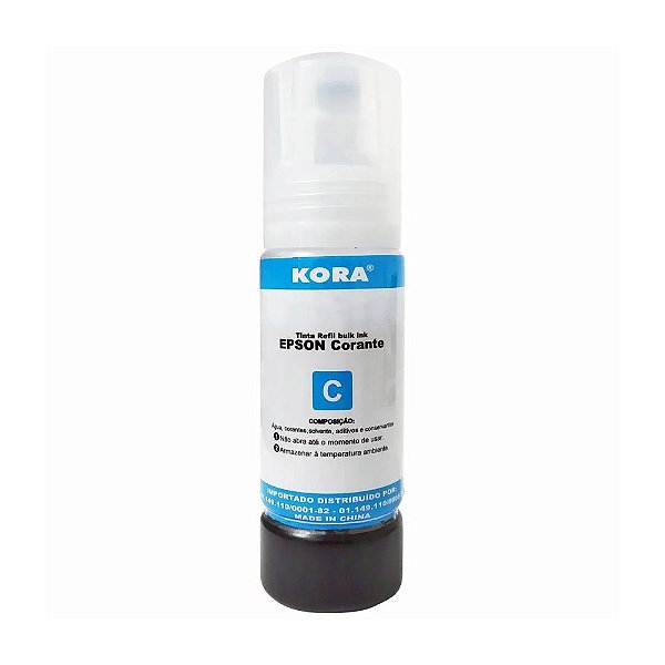 Tinta Corante Refil Ciano (Cyan) 70ml Epson Kora