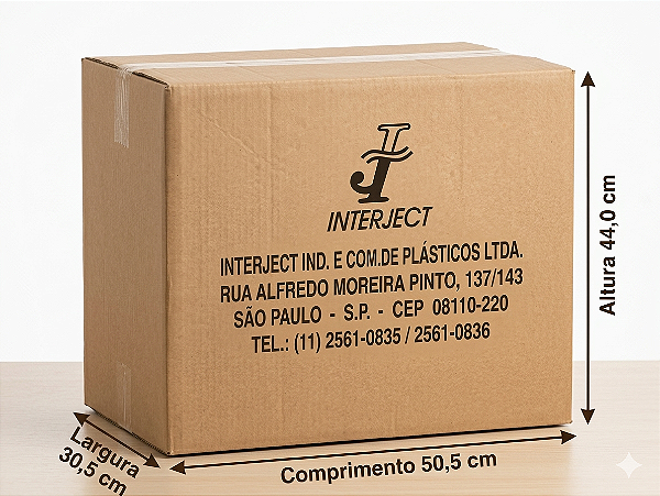Caixa para Mudança Interject 50,5x30,5x44cm