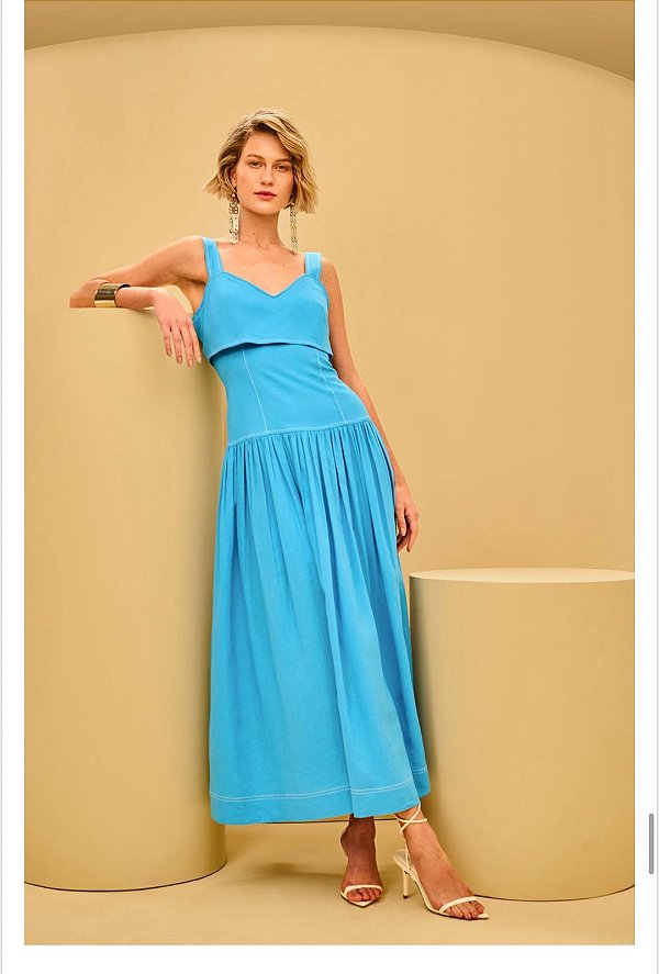 VESTIDO MIDI LINA