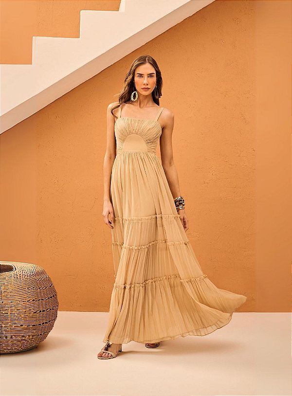 VESTIDO LONGO CORPO