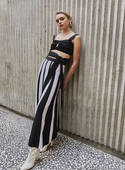 Conjunto Bicolor Tricô