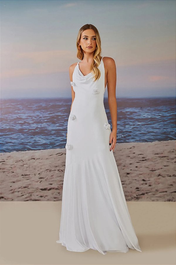 Vestido Longo Mari Degage