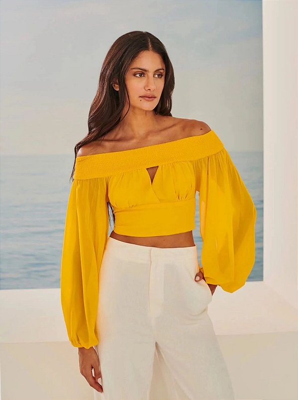 Blusa feminina Sun Flower
