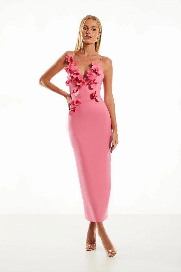 Vestido Midi Sarah Tulipa